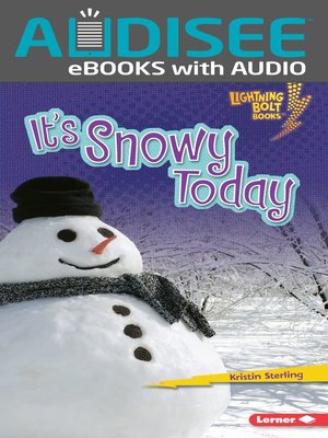 cover image of It's Snowy Today